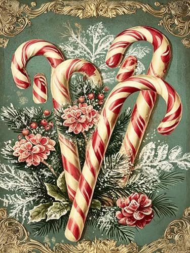 Axquilon Christmas Diamond Art Kits for Adults 12x16 inch