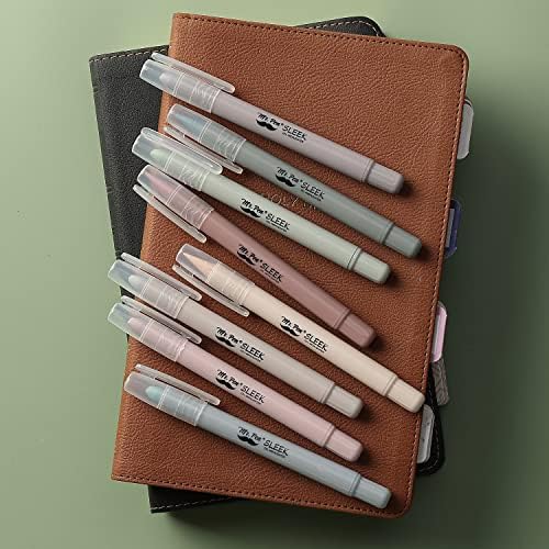Mr. Pen- No Bleed Gel Highlighters, Dusty Colors, 8 Pack