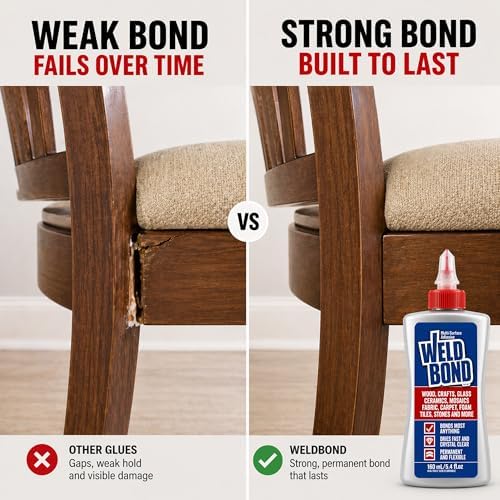 Weldbond Multi-Surface Glue Non Toxic for Mosaic Wood Craft 5.4oz (2 Pack)