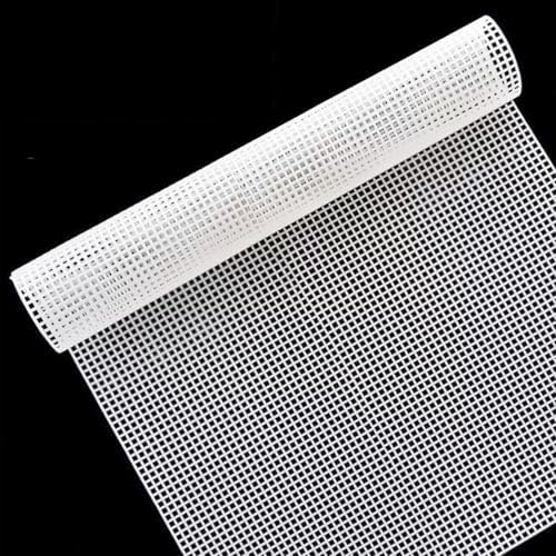 Allazone 3 PCS Plastic Canvas, 19.3 x 13 Inch Plastic Mesh Sheet for Cross Stitch, Embroidery, Knit Crochet Projects