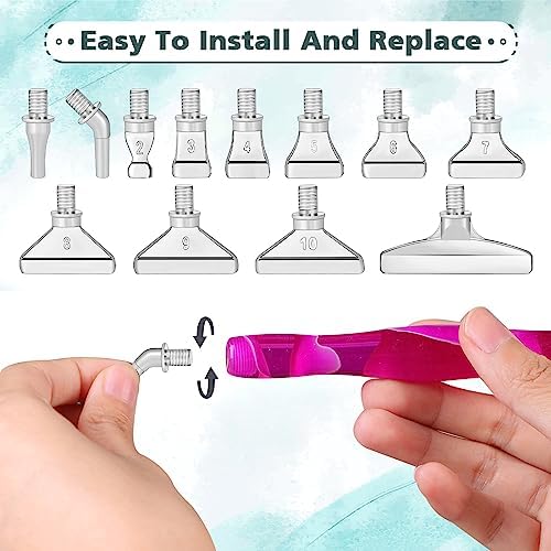 DoreenBow 21Pcs Diamond Art Tools Metal Thread Tip Diamond Art Accessories