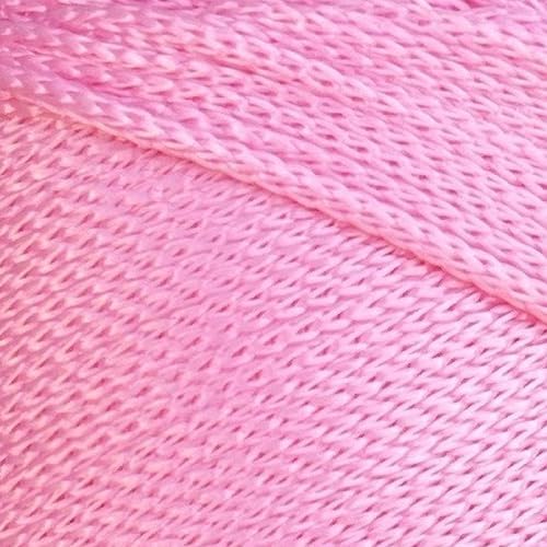 Polyester Macrame Cord 2mm x 251 Yards, 100% Polypropylene Premium Macrame Rope, Colorful Yarn Crochet Macrame Bag Craft for Wall Hangers, Bags, Bottom Plates, Carpets (Hot Pink) 3