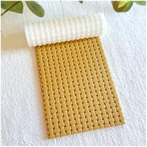 Keoker Polymer Clay Texture Roller, 3in Woven, Like Polymer Clay Texture Sheets, Great with Polymer Clay Cutters