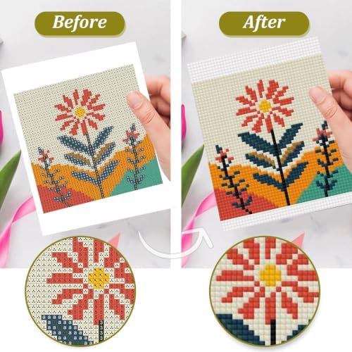 12 Pcs Small Diamond Art Kits Landscape Diamond Art Kits for Adults