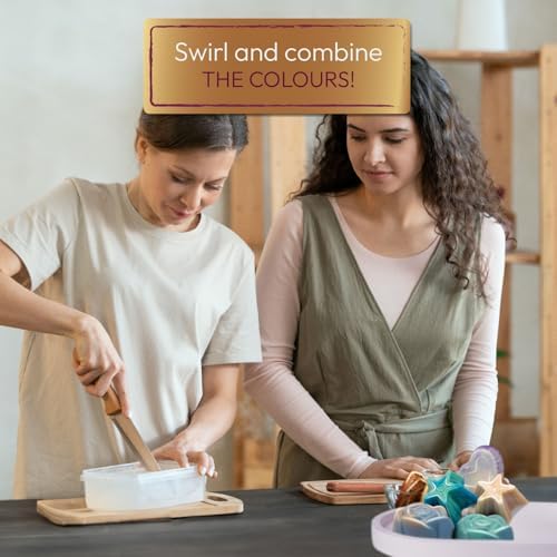 Science4you Artisanal Soaps Making Kit for Adults - Make Your Own Soaps with This Craft Kit, Make 3 Different Scented Soaps, Craft Kits for Adults UK, A Craft Gifts for Women & Mens