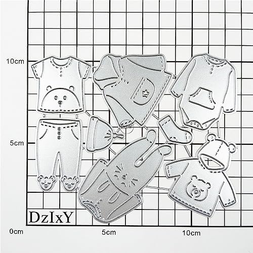 Baby Clothes Hats Socks Metal Cutting Dies for Card Making