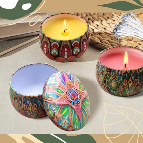 Handnatur Digital Candle Making Kit for Adults with Wax Melting Pot
