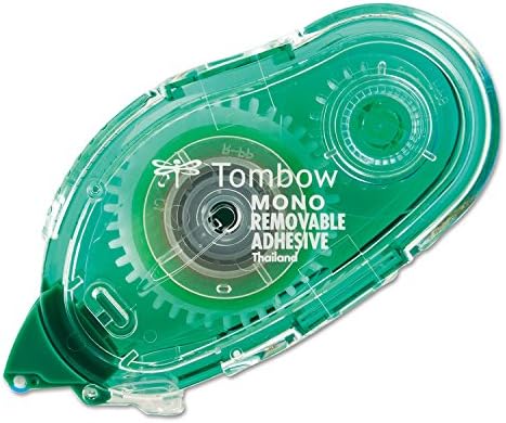Tombow 62108 Mono Removable Adhesive Applicator, 1/3-Inch x 472-Inch, Roller