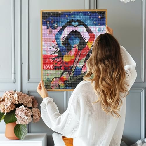 Music Diamond Art Kits for Adults, Diamond Painting Kits for Beginner
