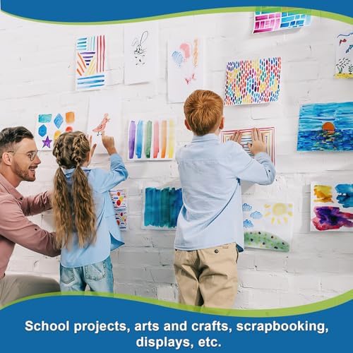 24 Pcs White Poster Board Paper 11x 14 Bulk, ROOKEA Vision Boards Blank Poster Paper for School Arts and Crafts, Classroom Projects, Presentations, Drawing, Scrapbooking, Graphic Displays