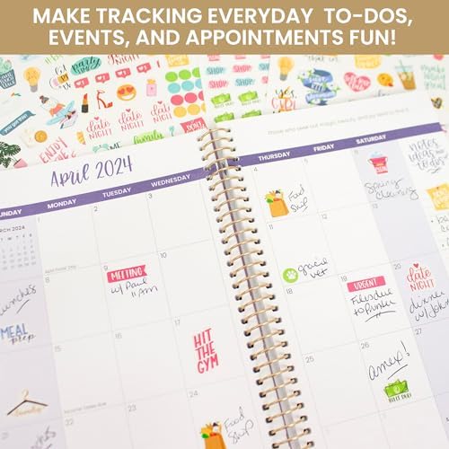 Bloom Daily Planners Productivity Stickers - Variety Sticker Pack - Six Sticker Sheets Per Pack!