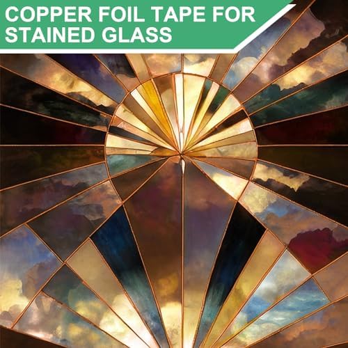LOVIMAG Copper Tape 4 Sizes (0.2/0.24/0.3/0.4Inch) x82.5FT HVAC Foil Strips