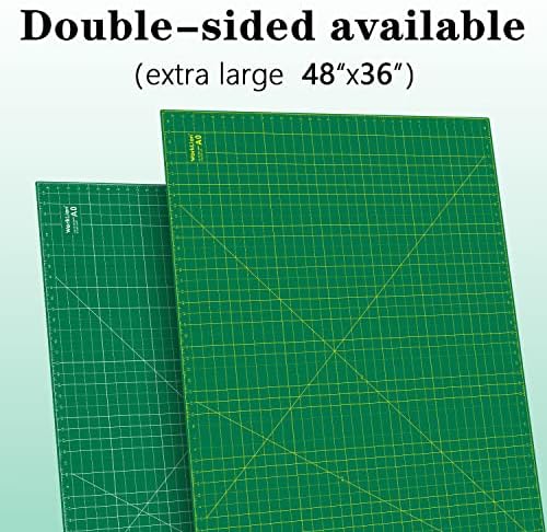 worklion self healing cutting mat 36" x 48" for sewing,fabric cutting,rotary cutting,5-layer non-slip as desk top for Scrapbooking & Quilting & Sewing & Arts & Crafts Project……