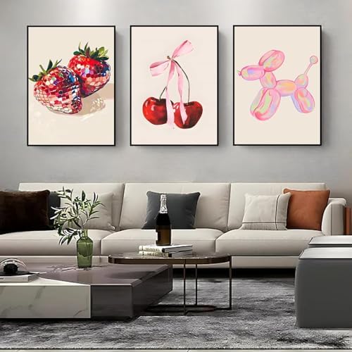 3 Pack Pink Diamond Art Kits for Adults Diamond Painting Kit for Adults