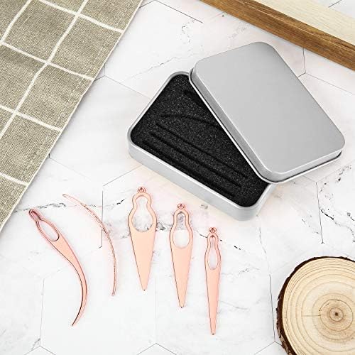 WILLBOND 5 Pcs Dreadlock Interlocking Tool Set for Locs with Case