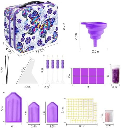 ZORETCO Diamond Art Storage - 240 Containers Diamond Art Kits for Adults