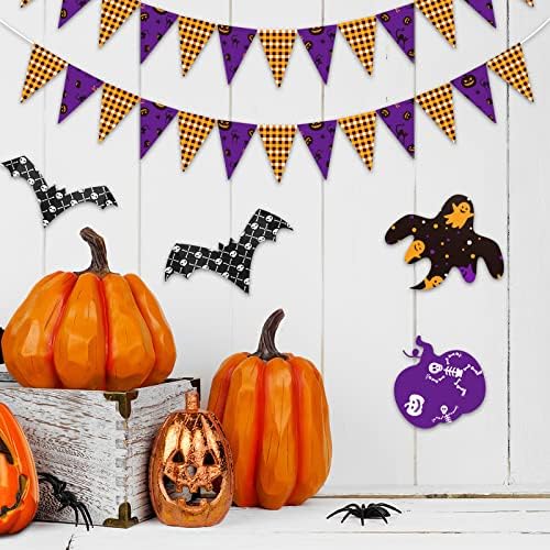 MIAHART 30 Sheet Halloween Pattern Paper Set A4 Size Decorative Craft Paper Origami Paper for Card Making Scrapbook,12 Designs