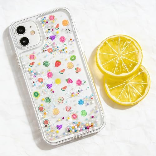 10000 pcs (20 Styles) Fruit Clay Slices, VEINARDYL Nail Art Slices Charms 3D Polymer Clay for DIY Crafts Resin Slime Making Cellphone Decoration