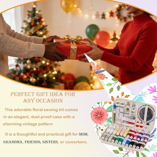 Bobode Cute Travel Sewing Kit for Adults,Beginners and Emergency