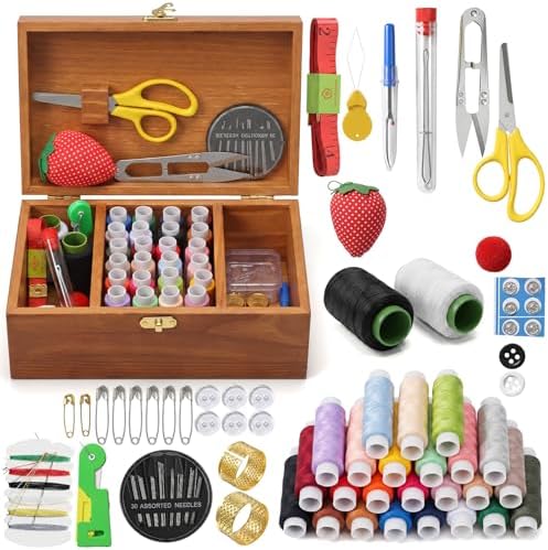 MySHUCE 196 Pcs Basic Sewing Kit Sewing Accessories and Supplies