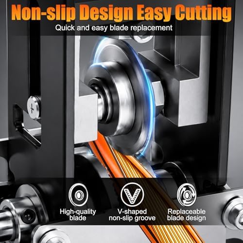 Zihvfzu Manual Wire Stripping Machine, Hand Crank & Drill Driven Cable Tool
