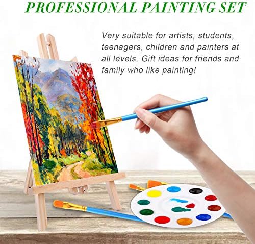 ESRICH Acrylic Paint Set,Painting Supplies with 2 PCS of 12 Paint