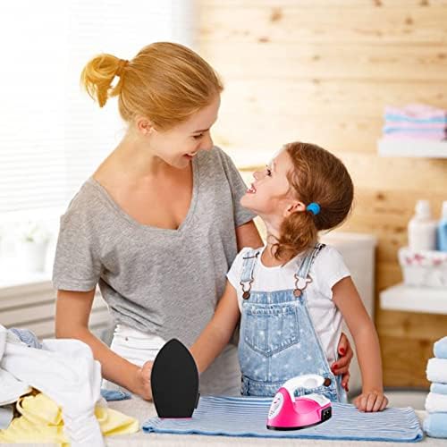 Mini Heat Press Small Iron Portable Heat Press Machine Mini Craft Iron with Charging Base Accessories for DIY T-Shirts, Shoes, Bag and Hats Heat Transfer Vinyl Projects