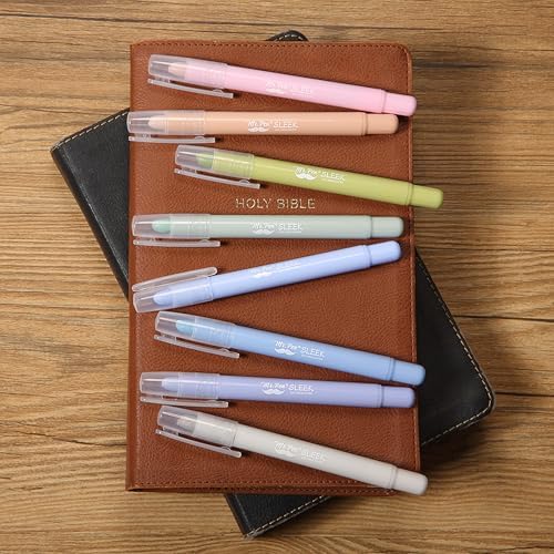 Mr. Pen- No Bleed Gel Highlighters, Assorted Colors, 8 Pack