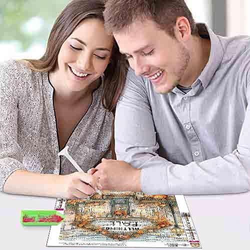 Fall Shop Diamond Art Kits for Adults,Diamond Painting Kits for Beginner 5D