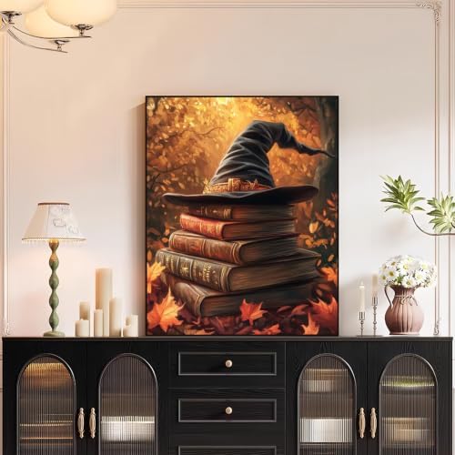 XTCIXAL Paint by Numbers Kit for Adults, Halloween, 16X20 Inch