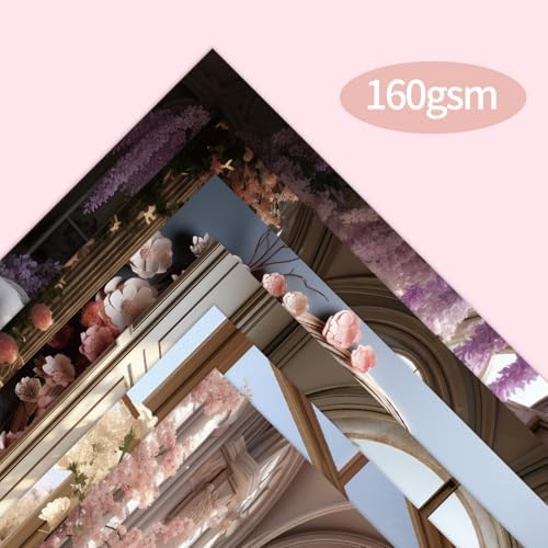 6x6" Scrapbooking Paper Pad Single Sided Decorative Colored Papers