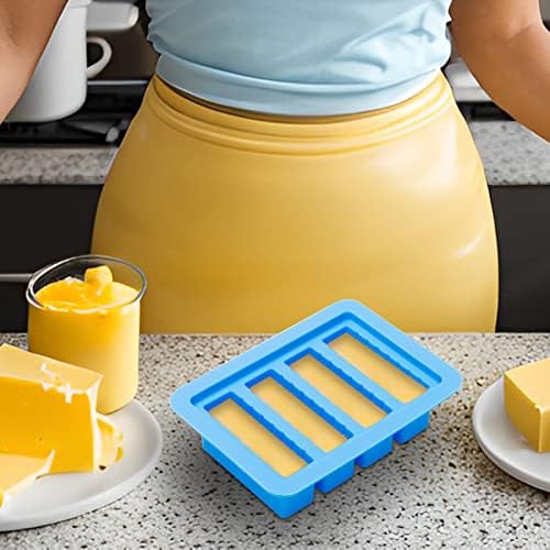KeFanta 2 Packs Silicone Butter Mold with Lid