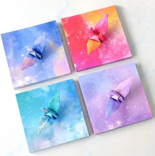 Origami Paper Kit for Kids Adults, 200 Sheets, 3.74*3.74in | Starry Double-Sided, Square Origami Paper, DIY Decoration, Scrapbook Decor, Folding Crafts