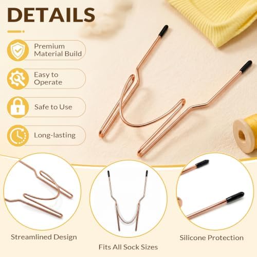 5Pcs Sock Hoop for Embroidery Machines, Metal Hooping Aid, 3 Adult + 2 Kid
