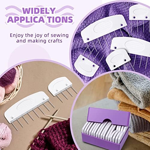 40 Pcs Knit Blockers & Pins Kit, Knit Blocking Combs for Blocking Knitting