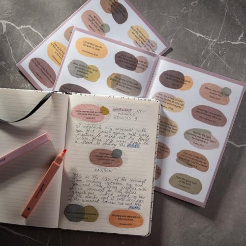 DiverseBee Motivational Bible Verse Stickers, Inspirational Pack (Faith)