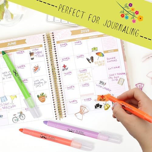 Mr. Pen- No Bleed Gel Highlighters, Assorted Colors, 16 Pack