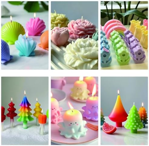ABEIER Candle Dye 36 Colors Liquid Oil-Based Wax Dye Soy Beeswax Paraffin