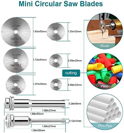 shengbenhao 8Pcs Rotary Drill Saw Blades Compatible with Dremel