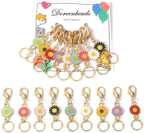 DoreenBeads Stitch Markers for Crocheting and Knitting