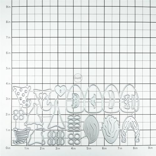 Patchwork Various Elves Metal Cutting Dies for Card Making