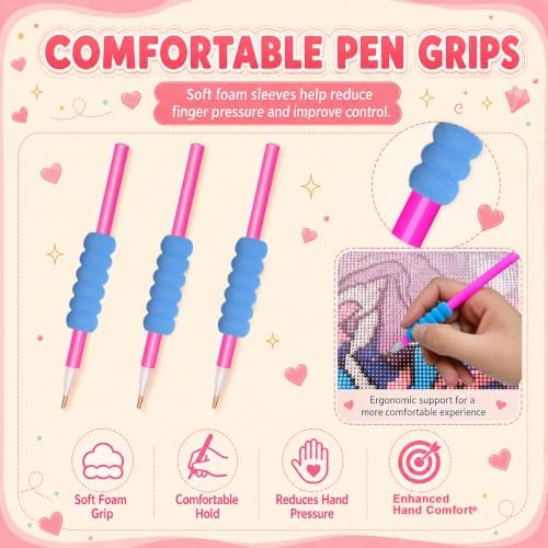 51PCS Diamond Painting Tool Kit, Rhinestones Picker Tool Set