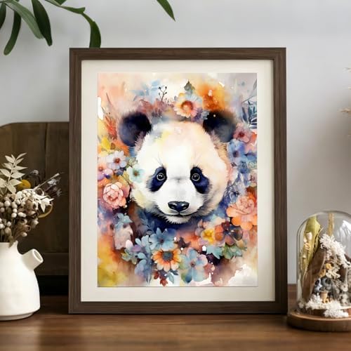 XTCIXAL Diamond Art Kits for Adults, Panda Diamond Painting, 12x16 Inch