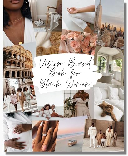 Lamare Vision Board Book for Black Women – 1000+ Vision Board Supplies