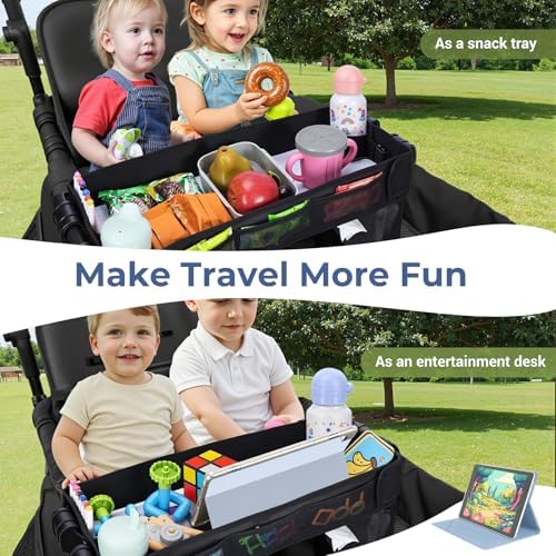 COOLBEBE Stroller Snack Tray Compatible with Wonderfold Wagon, W4 Series