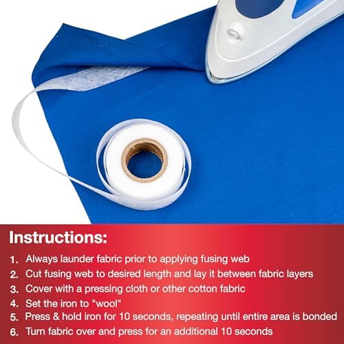 SINGER Heavy Duty Iron-On Fusing Web, ¾” x 8 yds