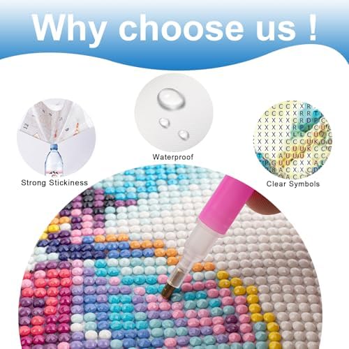 MVVMTOP Diamond Painting Kit for Adults 5D DIY Turtle on the Beach Full Drill Round Diamond Art Kits for Beginners Crystal Rhinestone Embroidery Painting Home Wall Decor Gift