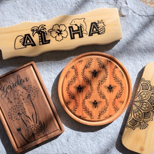 Scorch Marker Pro, The Original Heat Activated Wood Burning Marker, 2 Tips