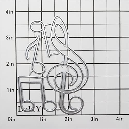 Music Notes Metal Cutting Dies for Card Making