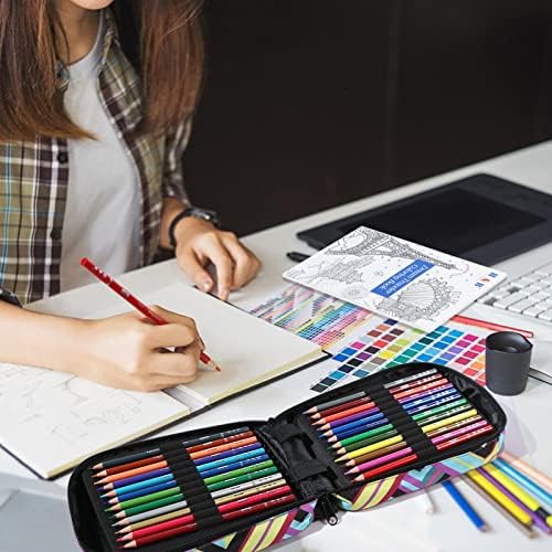 H & B 72 Colored Pencils Set, Art Pencil Kit for Adult Coloring,Oil Based Soft Core, Ideal for Coloring Sketching Shading,Art Set for Kids Teens Beginner Wooden Color Pencils